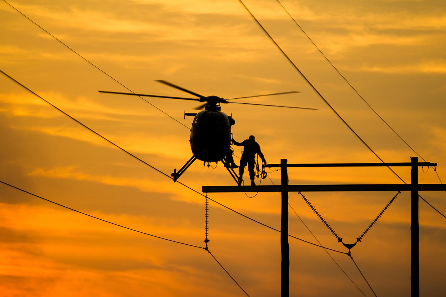 Provo Transmission Line Helicopter Services